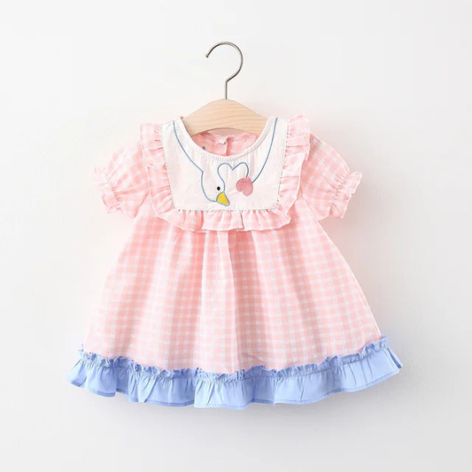 Cotton Plaid Frock