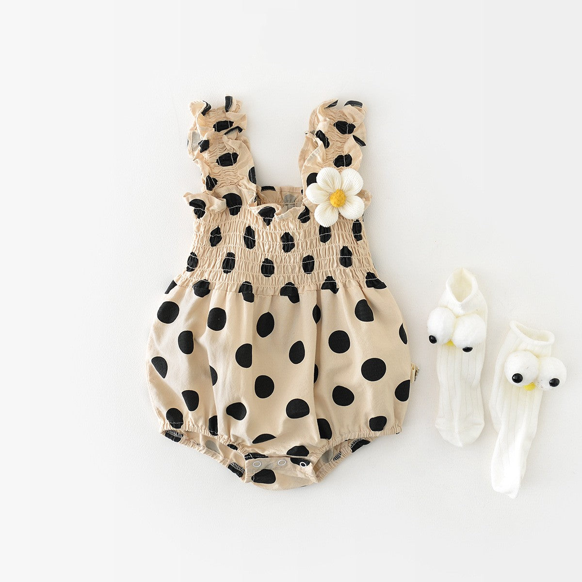 Levi- the Polo dot romper